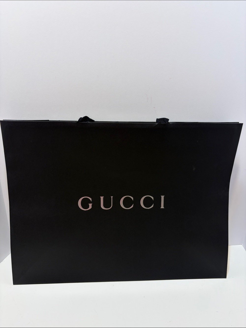 4 large assorted gift bags Gucci Louie Vuitton, Fendi & Chanel